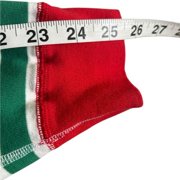 HANNA ANDERSSON Adult Striped Long John Pajama Set L Holiday Christmas Elfcore - Picture 14 of 16